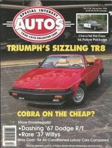 SPECIAL-INTEREST AUTOS 1996 DEC - TR8 & DODGE R/T Spcl.
